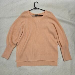 Falls Creek light orange woman's sweater size Medium